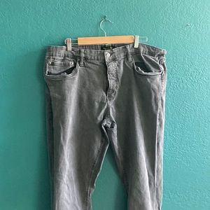 Grey skinny jeans!